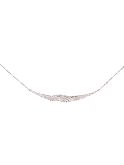 Orno crescent necklace photo