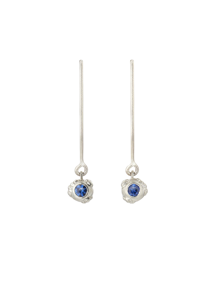 Orno 3mm blue sapphire drops