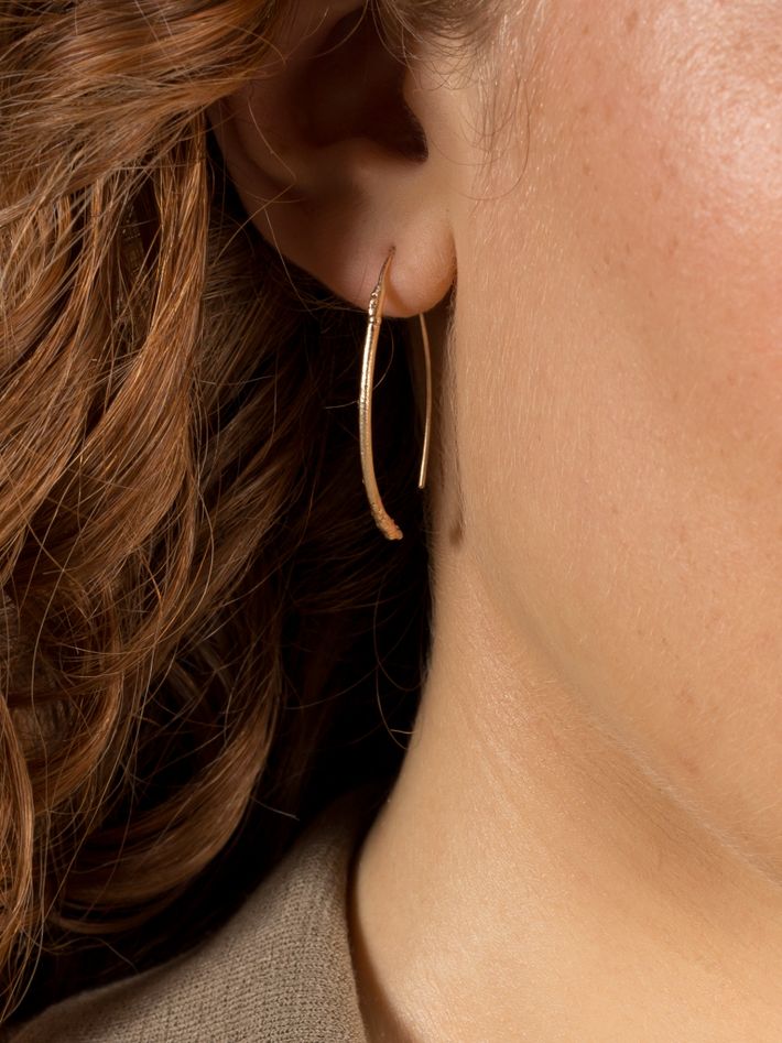 Orno slice hook earrings