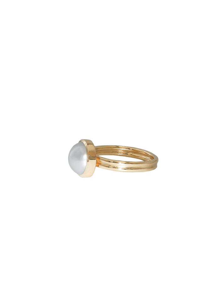 South sea pearl gold ring