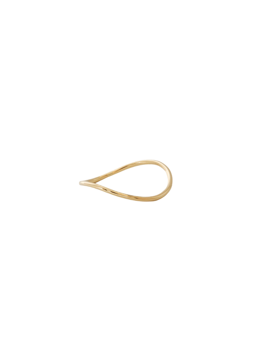 Thin on sale wave ring