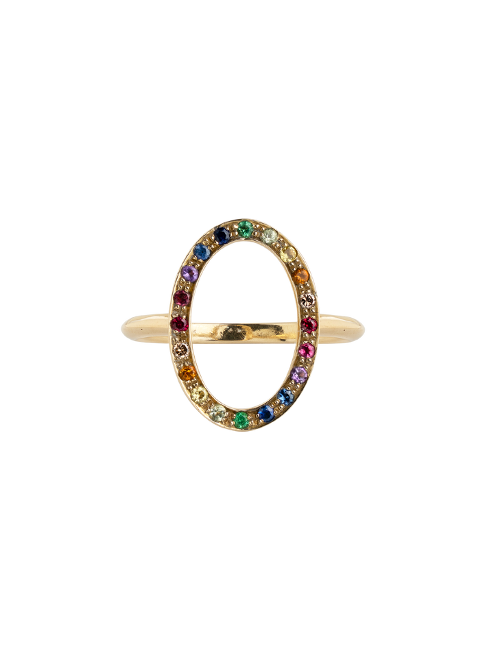 Prisma rainbow ring