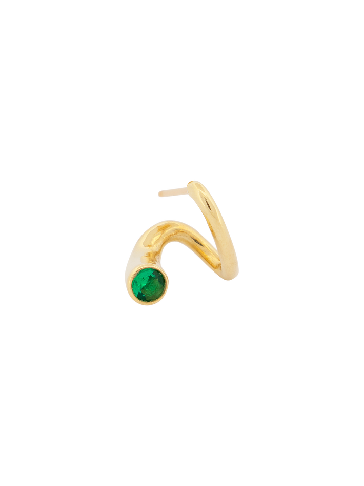 Emerald peak earring