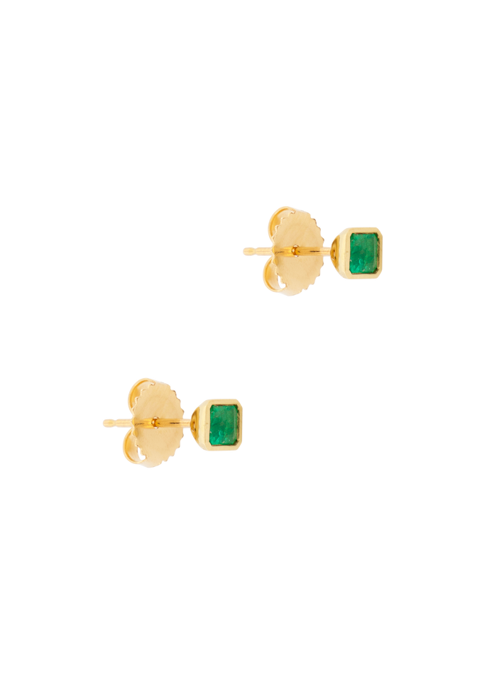 Cosma emerald earrings