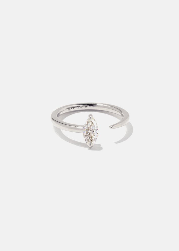 Marquise Crescendo Ring