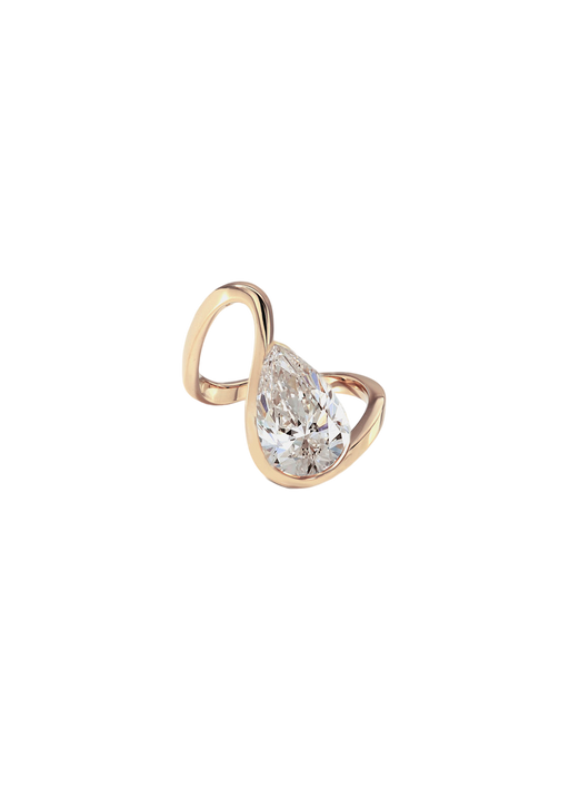 Pear Diamond Trace Ring photo