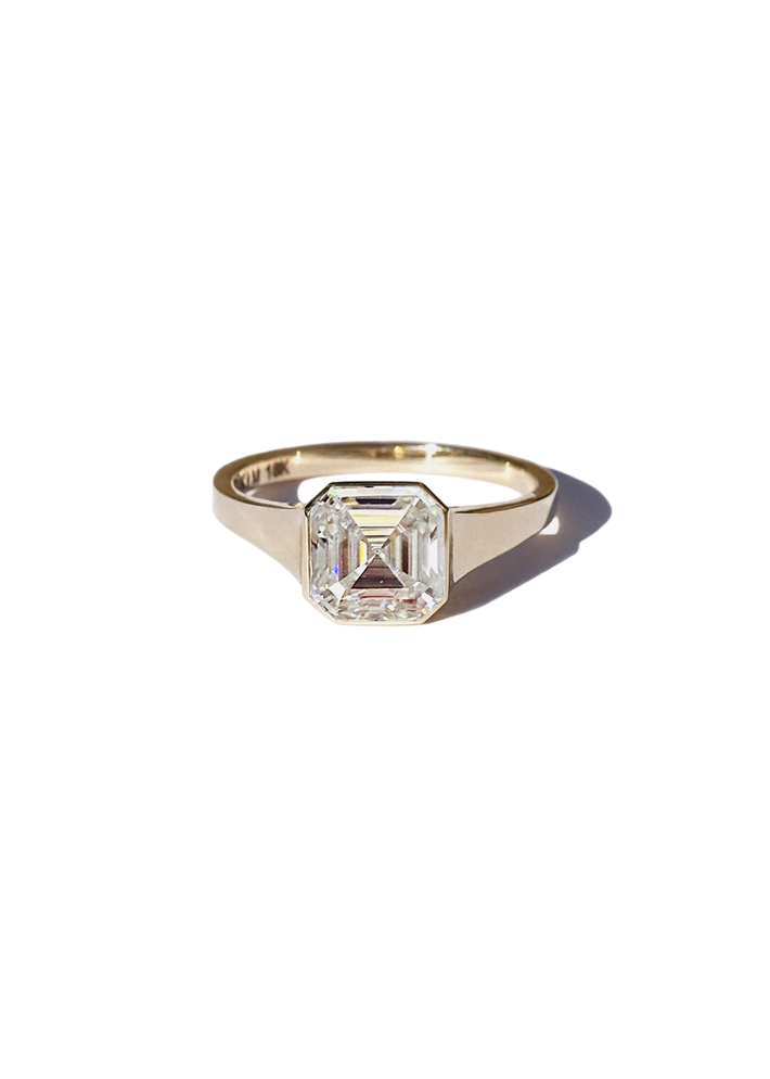 Asscher Diamond Cosma Ring