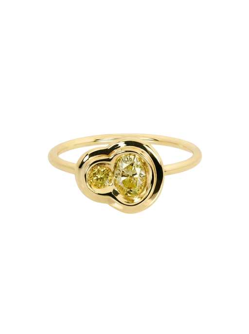 Yellow Diamond North-South Obi Skai no.2 Ring photo