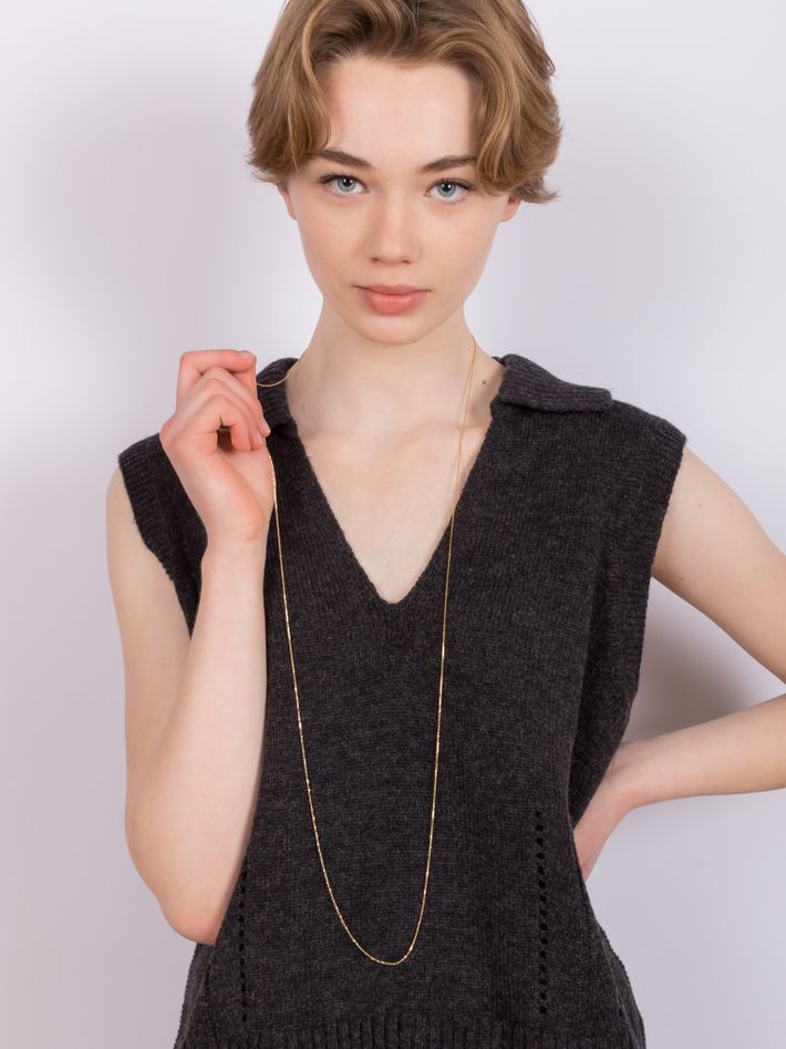 Extra long basic chain necklace