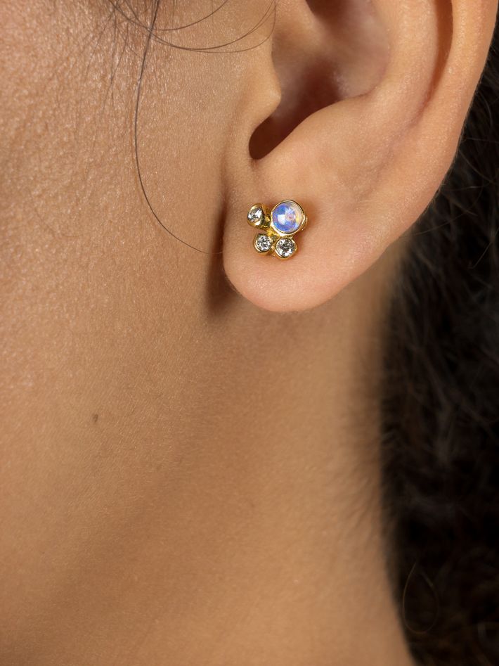 Spring moonlight studs