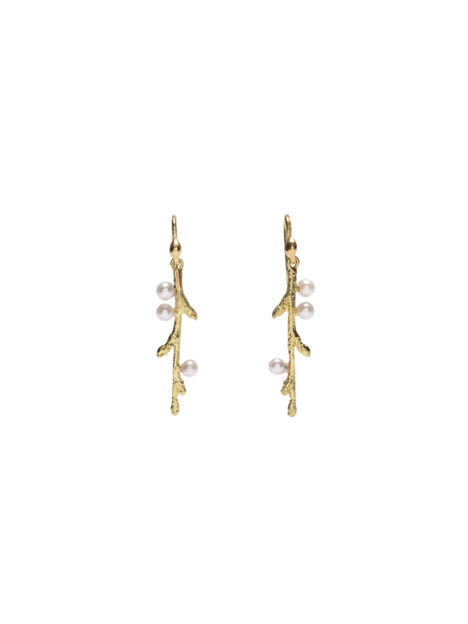Budded branches earrings photo