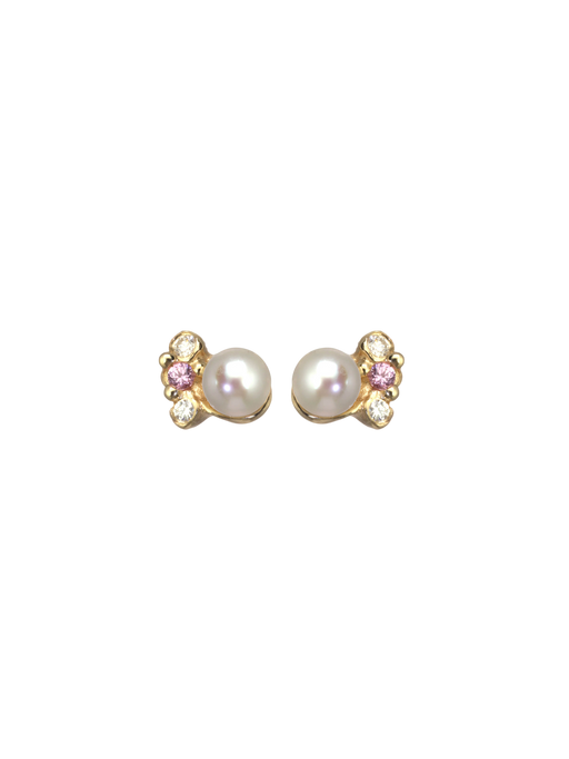 Moonlight akoya studs photo