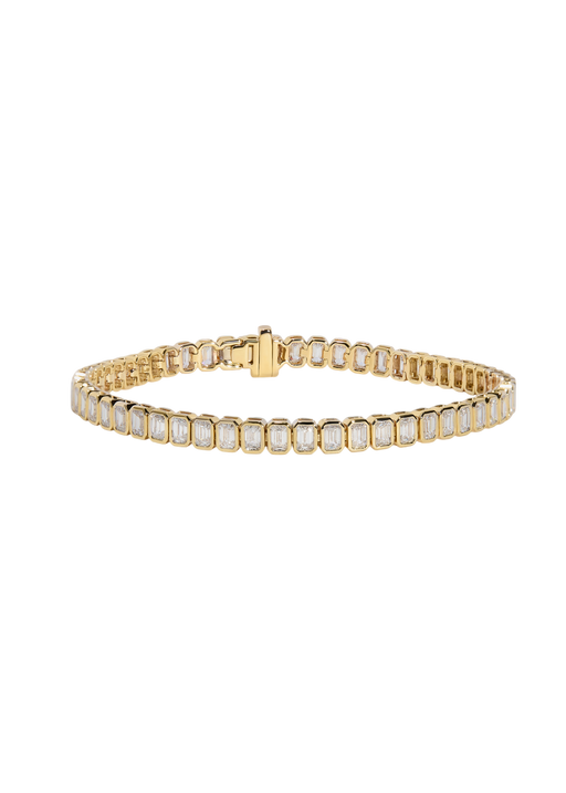 Venus bezel tennis bracelet photo