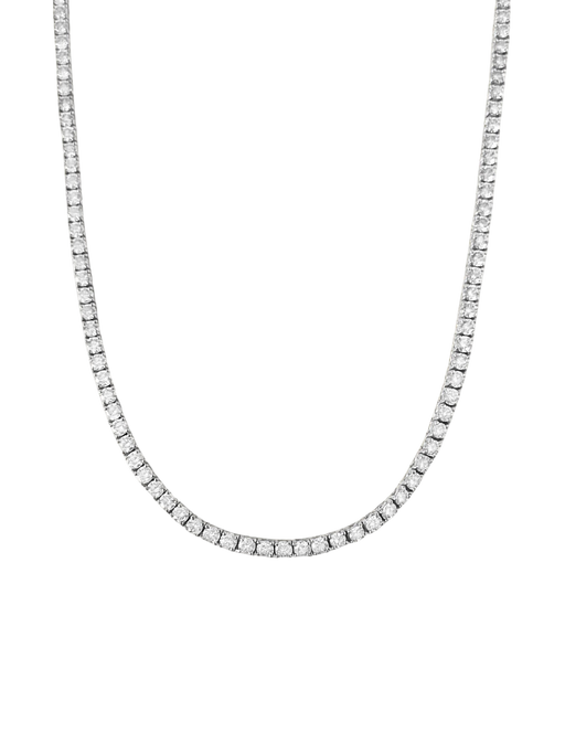 Diana Tennis Necklace Diamond 6.20ctw White Gold photo