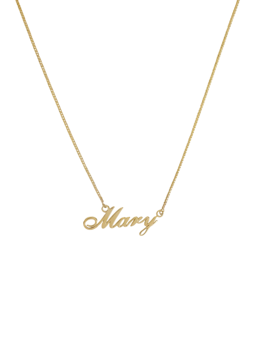 Dear Kaia Nameplate Necklace photo