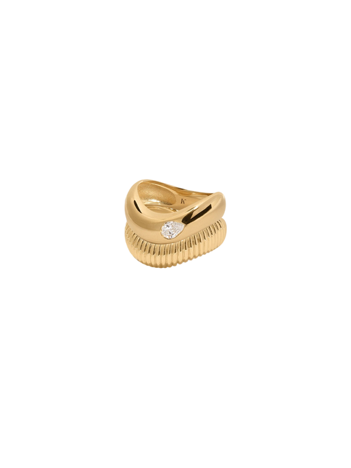 Demi Curve & Coil Ring Stack photo