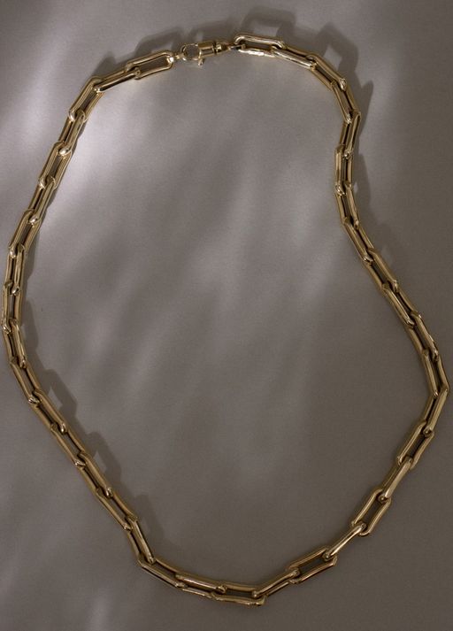 Rome bold link chain necklace photo