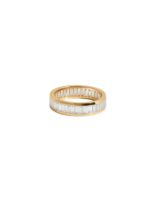Bobbi eternity baguette ring photo