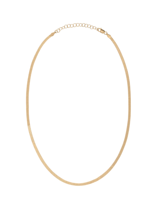 Carter Herringbone Chain Necklace photo