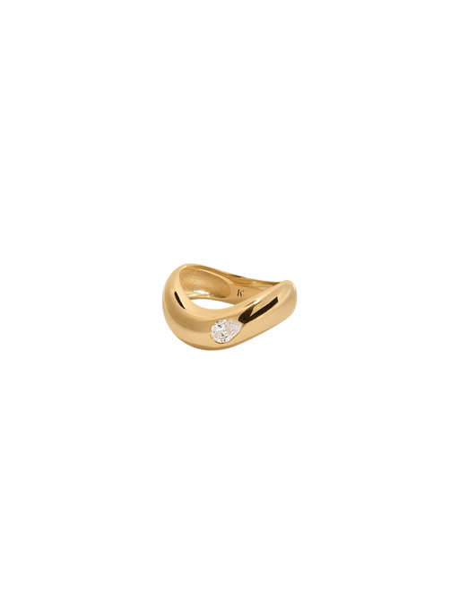Demi Curve Band Ring photo