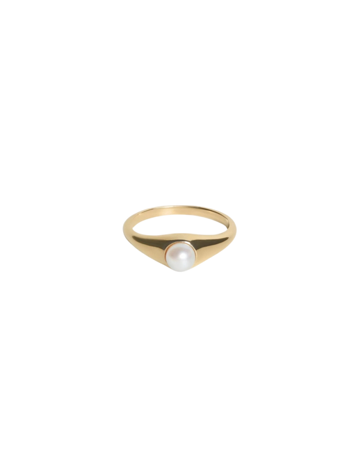 Pearl Signet Ring photo