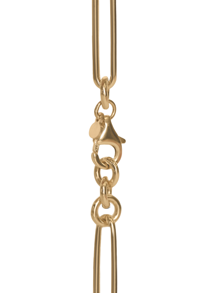 Mixed link chain necklace