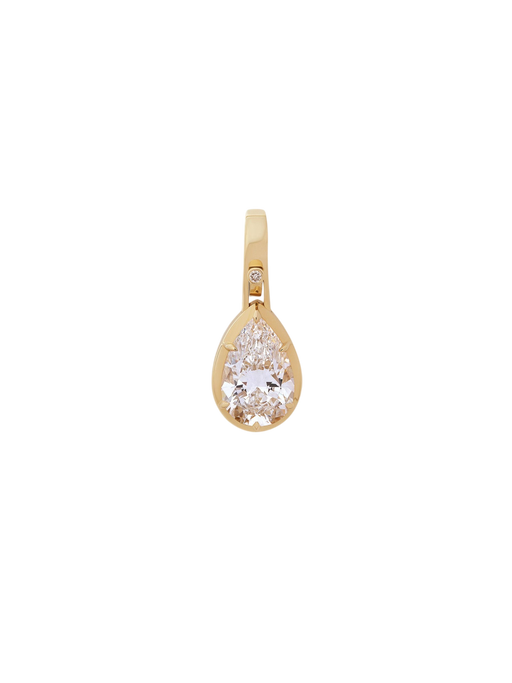 Madeleine 3ctw Diamond Pear Pendant photo