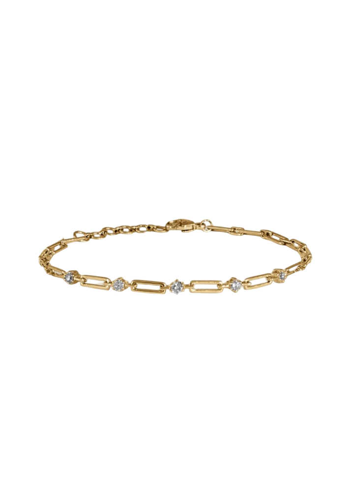 North star v anniversary bracelet diamond