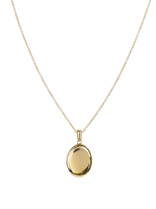 Maison Oval Locket Necklace photo