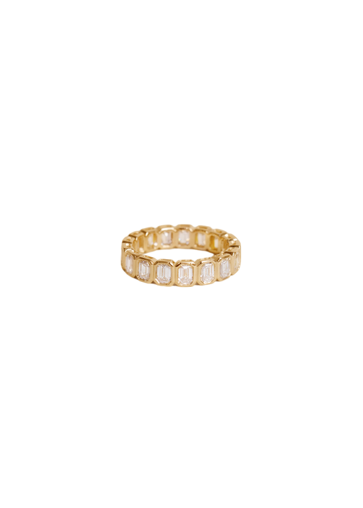 Margot radiant eternity ring diamond photo