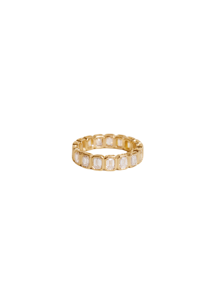 Margot radiant eternity ring diamond