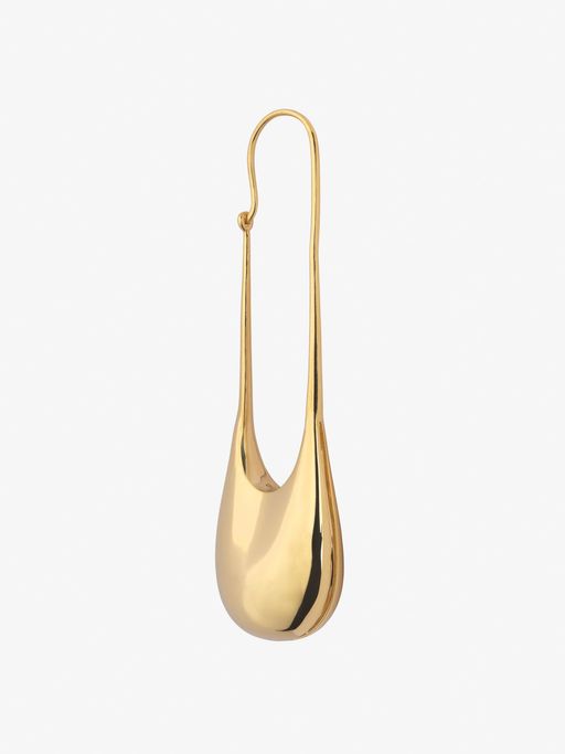 Ionic 18k gold earring photo