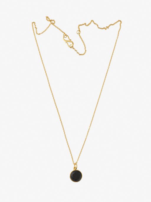 Eternity necklace with Mpingo Blackwood diamond photo