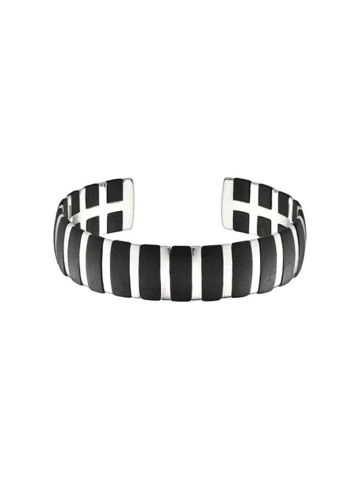 Helena striped bangle small