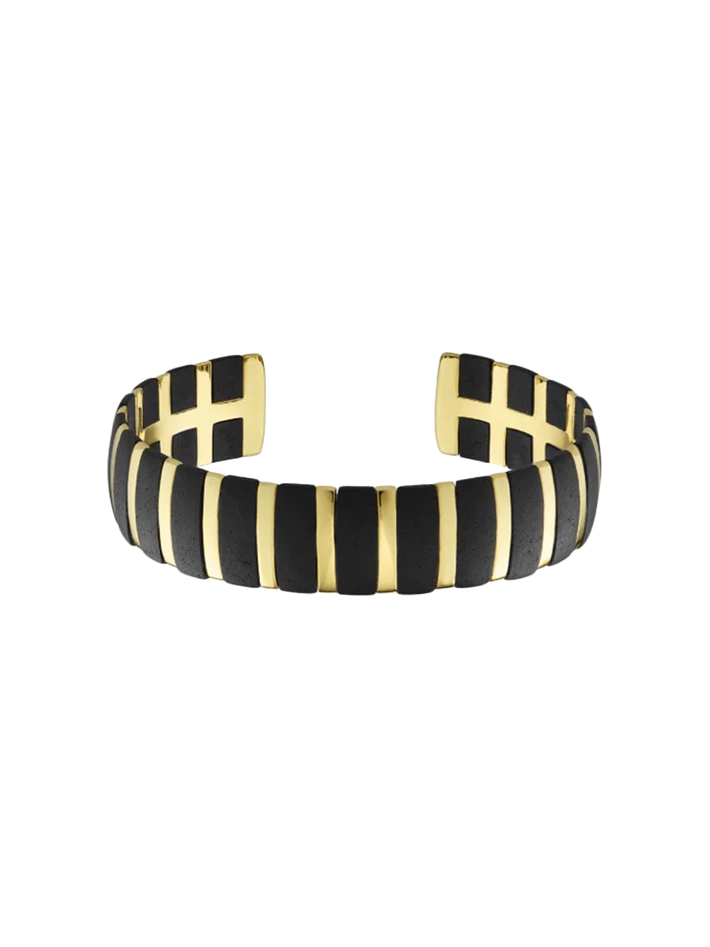 Helena striped bangle small