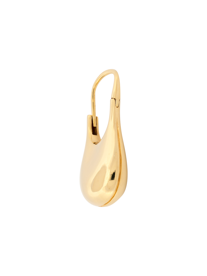 Mini doric 18k gold earring