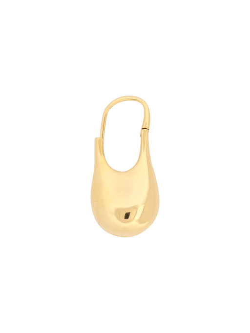 Mini doric 18k gold earring photo