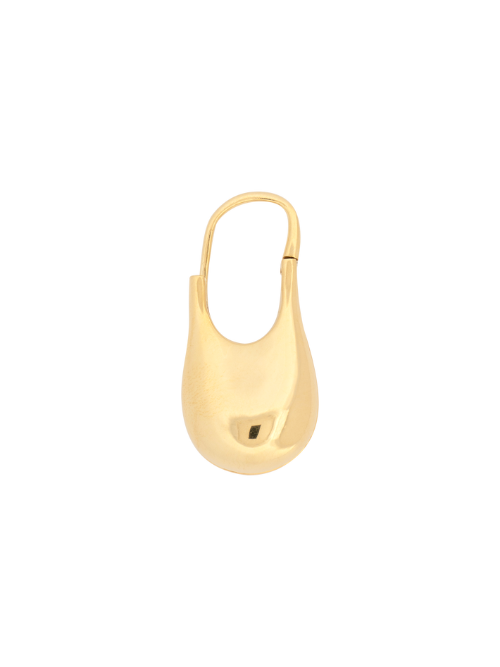 Mini doric 18k gold earring