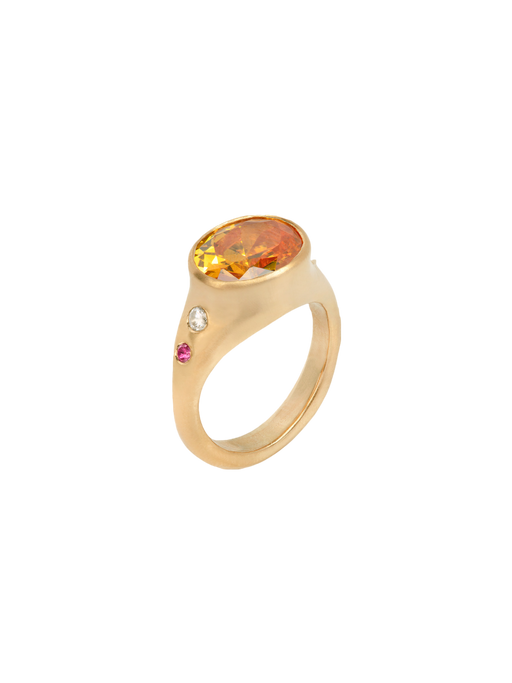 Citrus cocktail ring  photo