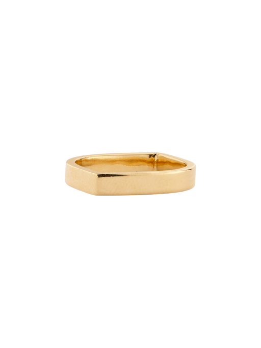 Sculpture ring in 14kt gold photo