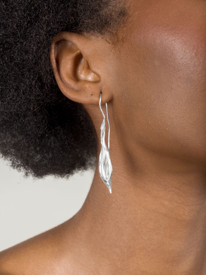 Low tide earrings Silver