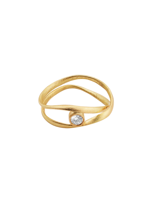 Flair ring no.2 Diamond 18kt photo