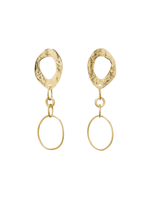 A Bit Brutal earring no.4 18kt gold photo