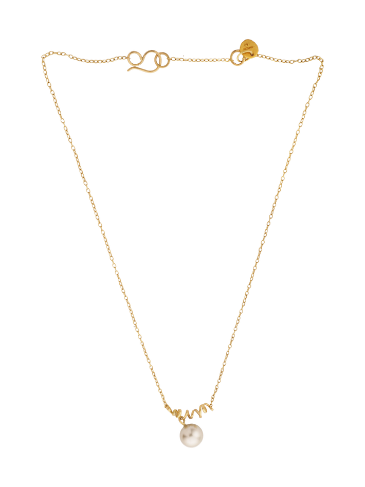 Flair necklace with looping pendant