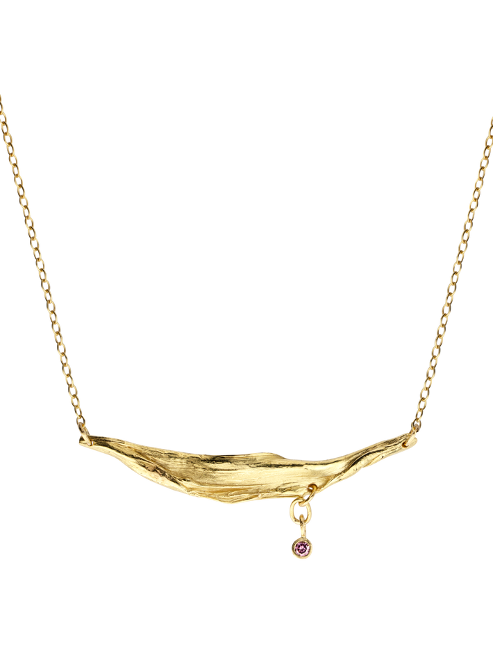 Low tide pink diamond necklace no.2