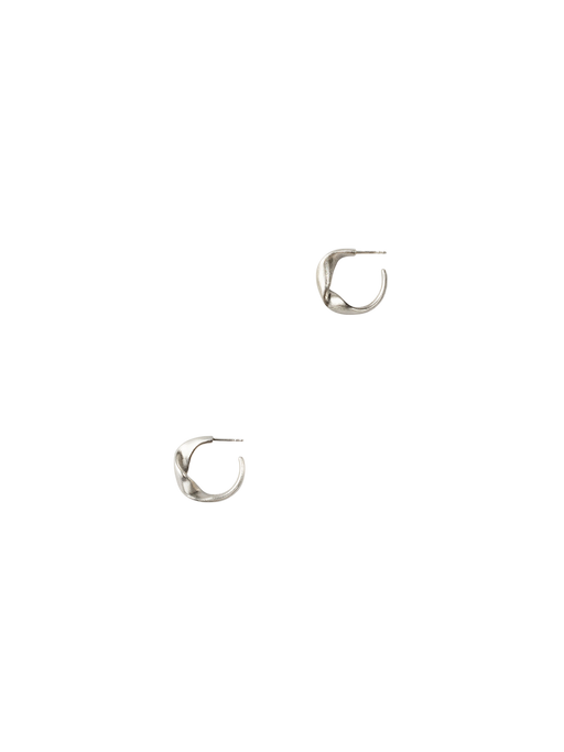 Flair hoops no.1 version 2 Sterling silver photo
