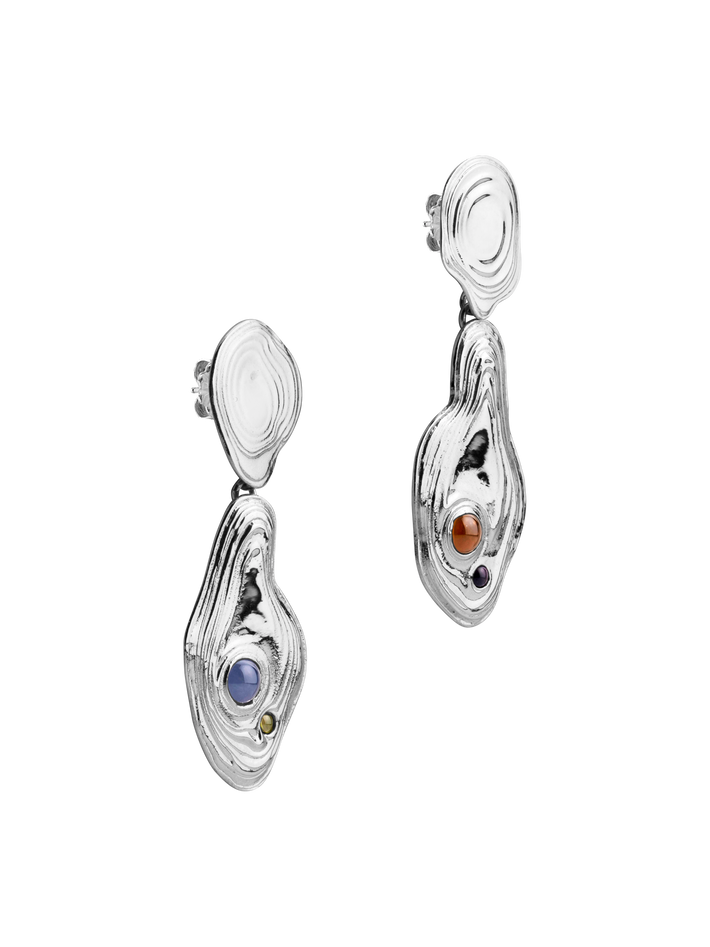 Lava drop earrings