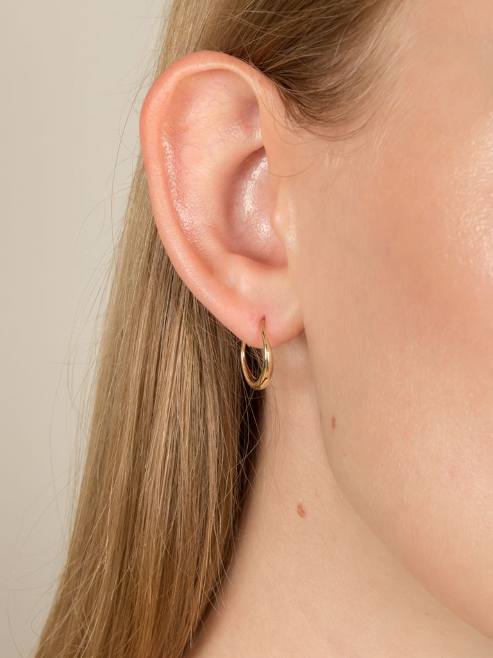 Miller Stud Hoop Earring: Women's Jewelry, Earrings