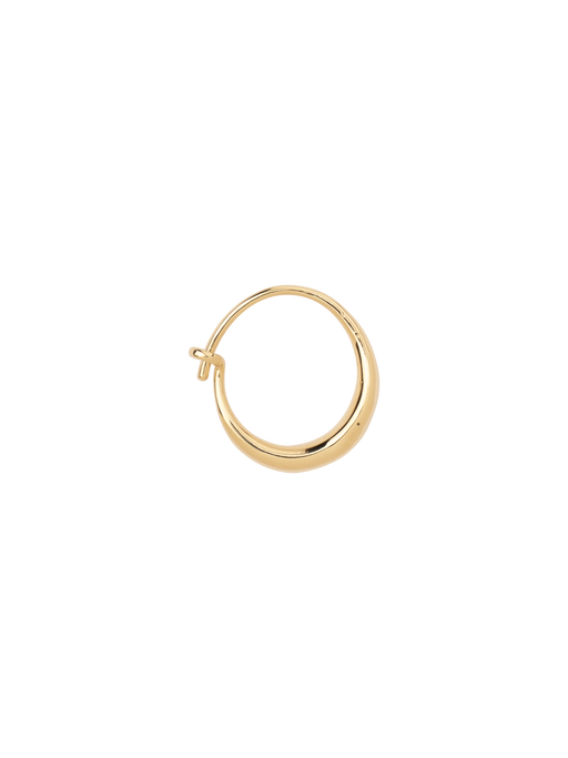 Permanent on sale hoop earrings