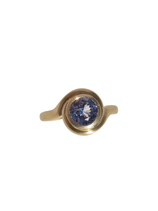 Infinite ring with 1.89 ct australian sapphire photo